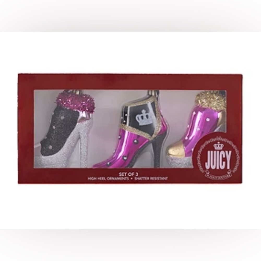 Juicy Couture High Heel Ornaments - Picture 2 of 11